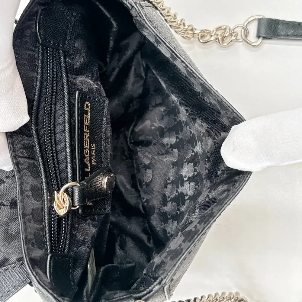 Karl Lagerfeld leather crossbody purse - Picture 6 of 6
